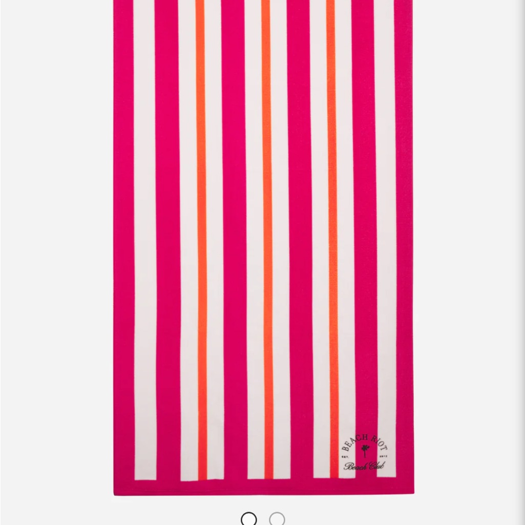 Beach Riot Beach Towel One Size New